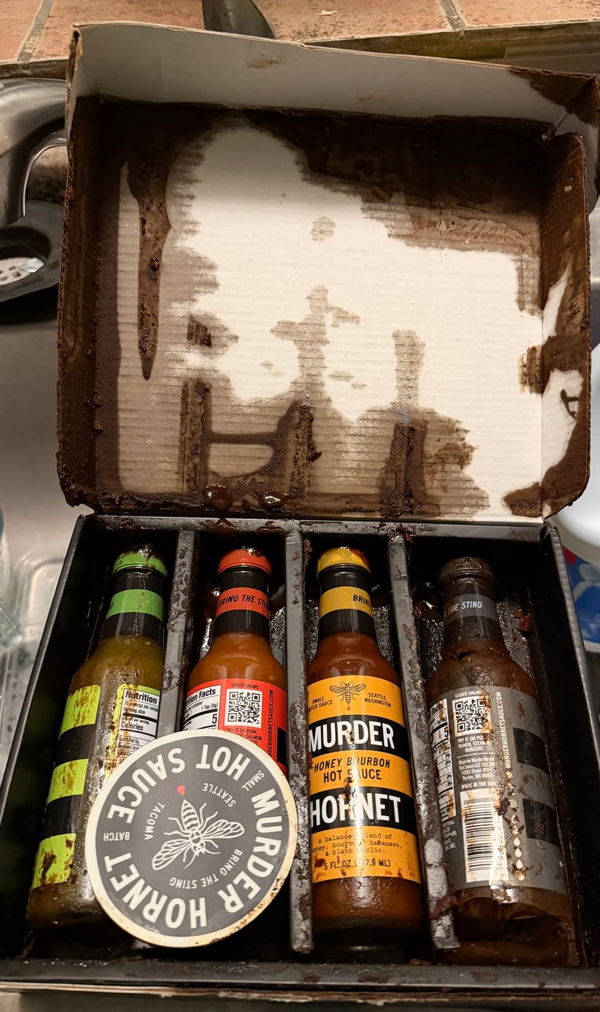 Customer photo review of 4-Pack Variety (5oz.)
