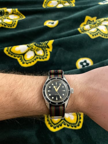 Customer photo review of 007 Bond Nylon Strap- Five Eye