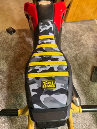 Customer photo review of Custom Seat Cover: 2014 Honda GROM 125