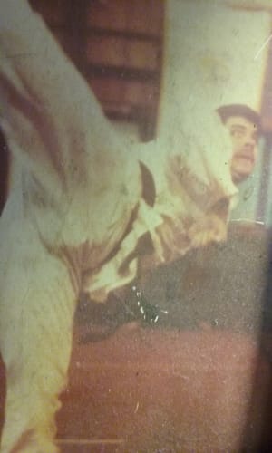 Customer photo review of Blown-Away Guy | Iconic Ad 1979