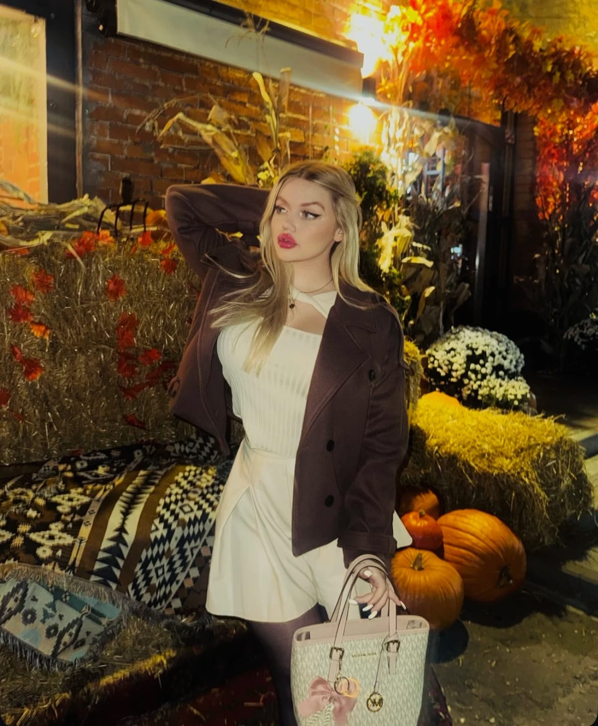 Customer photo review of Mika Short Autumn Winter Coat