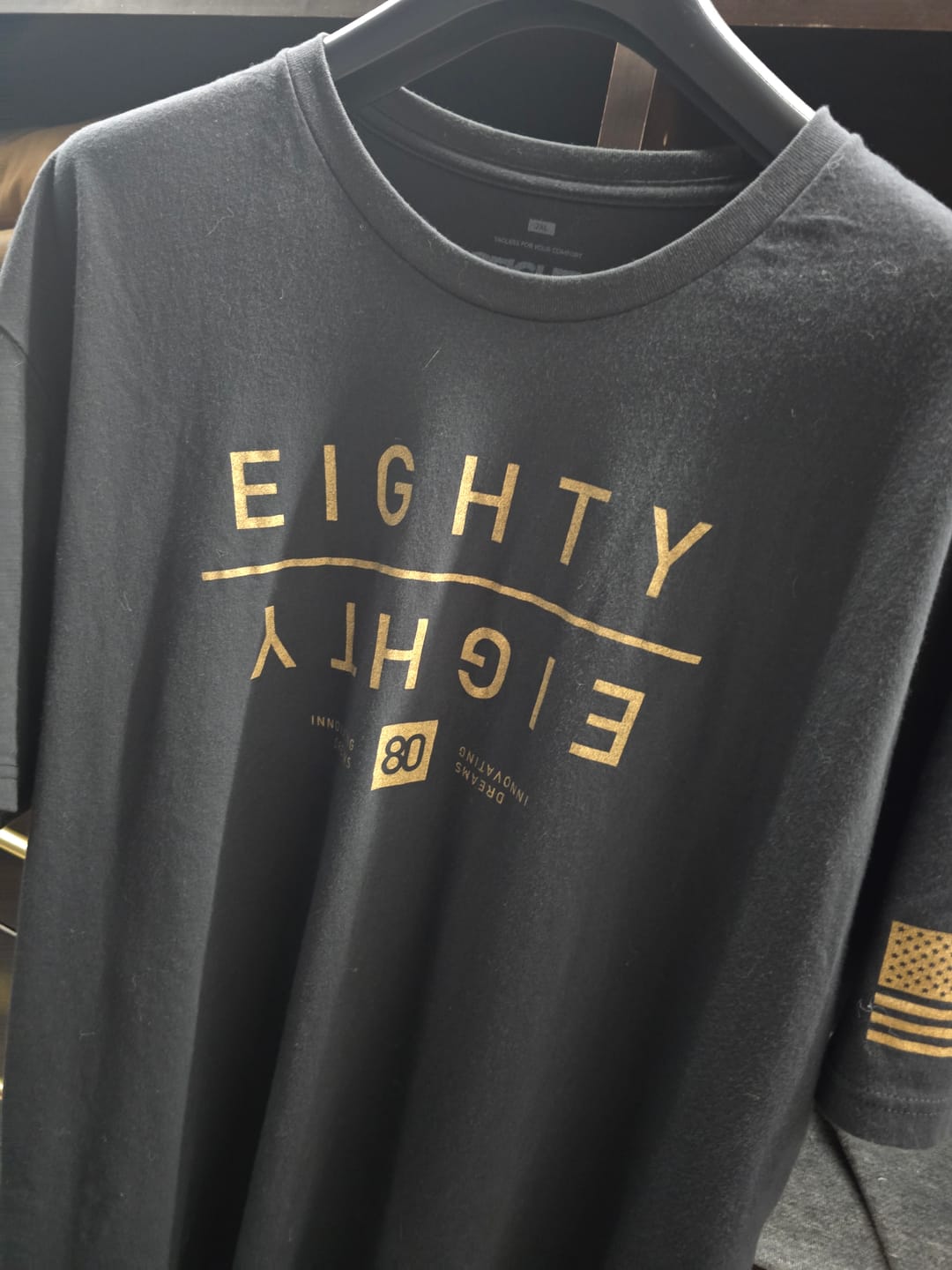 Customer photo review of 80Eighty® Golden MIrror Shirt