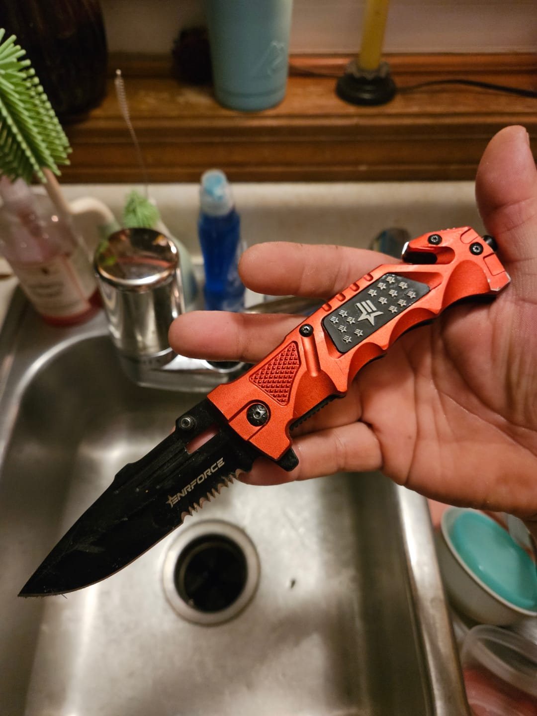 Customer photo review of Tactical Folding Knife