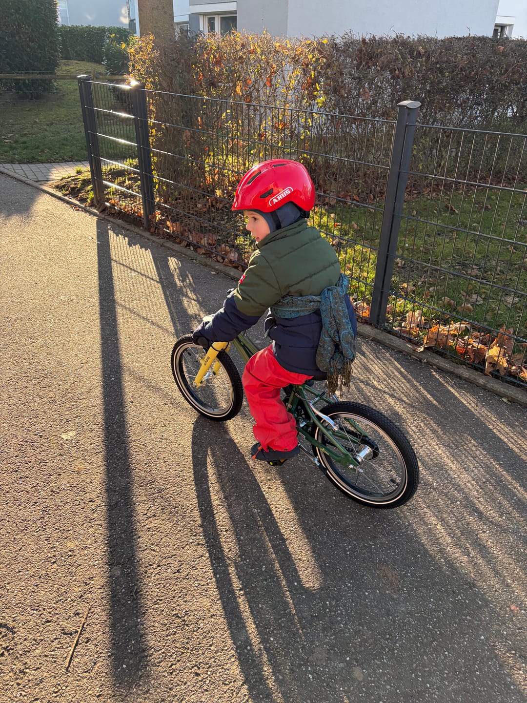 Customer photo review of whizzy Kids XMAS Bike | JuniorCruiser 16'' Fahrrad Leichtgewicht