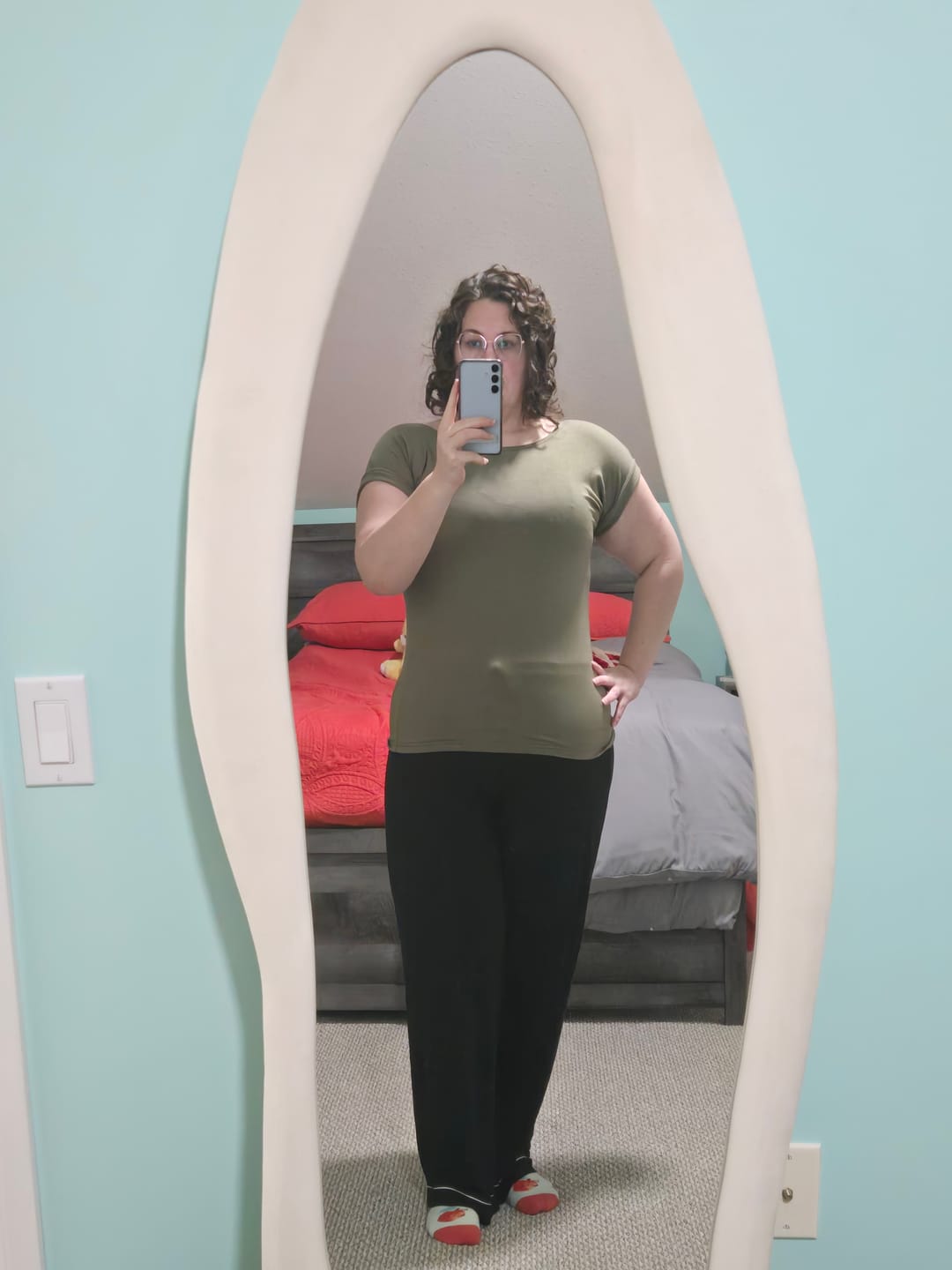 Customer photo review of *Pre-Sale* Cuff Tee