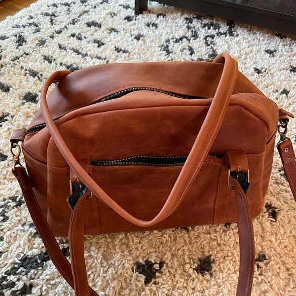 Customer photo review of Duffle Bag Vintage