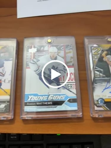 Customer video review of Basic Top Loader Card Holders