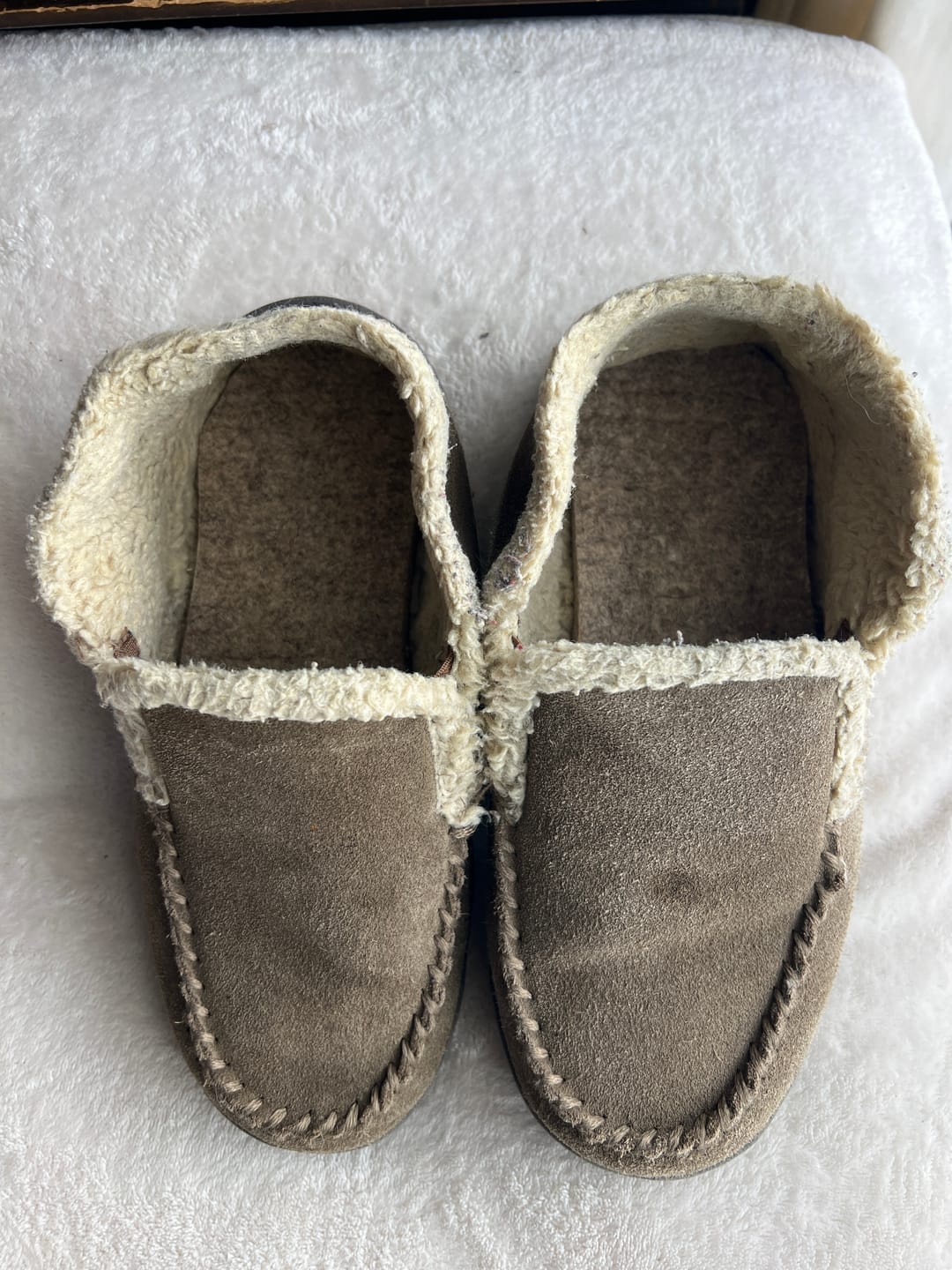 Customer photo review of Wool Felt Insoles - 13mm Thick, 1 Pair