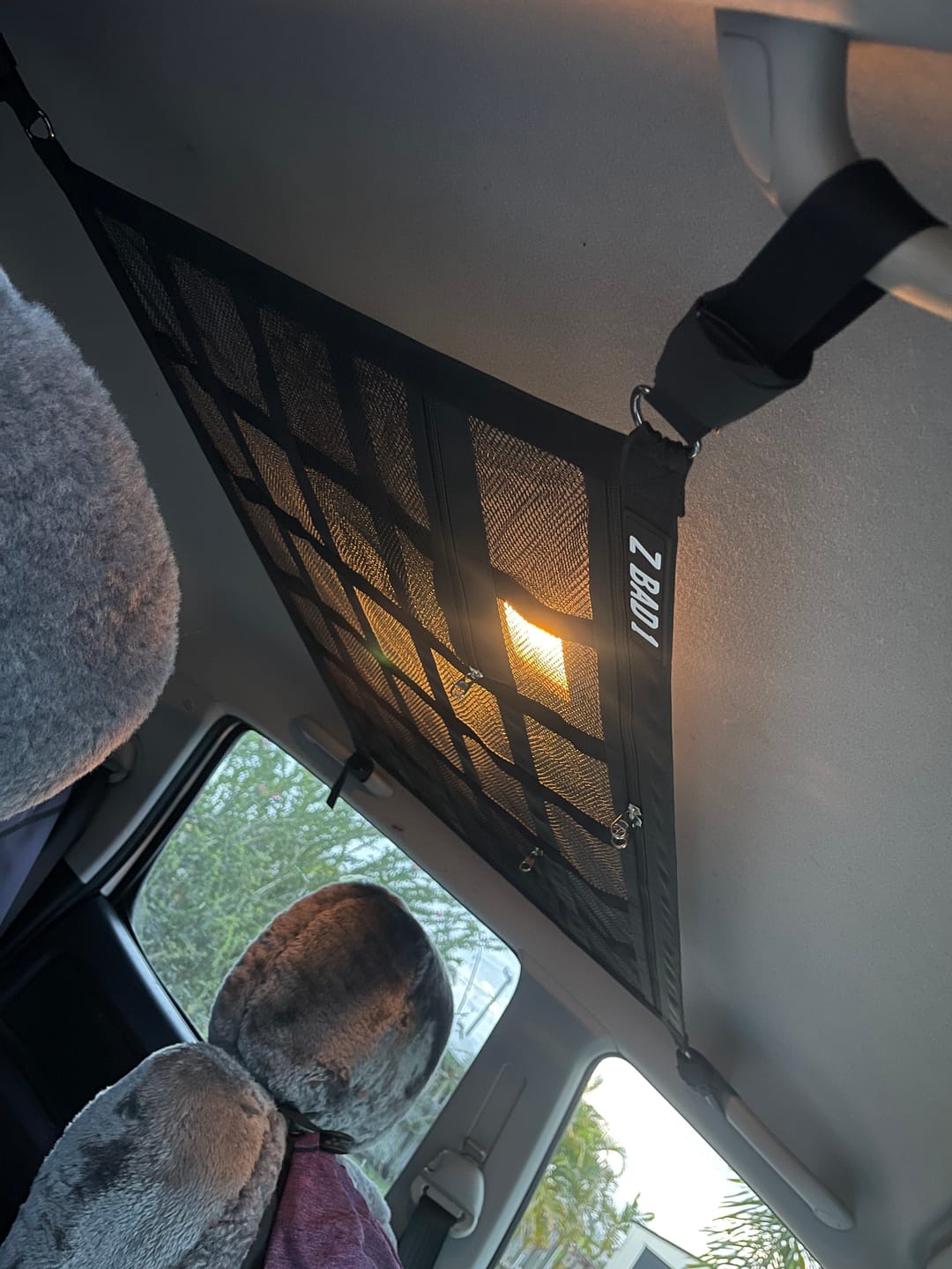 Customer photo review of ZBAD1 - Ute Roof Cargo Net