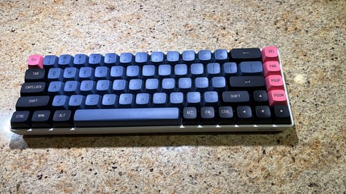 Customer photo review of Black Friday: Mystery Keycap Set