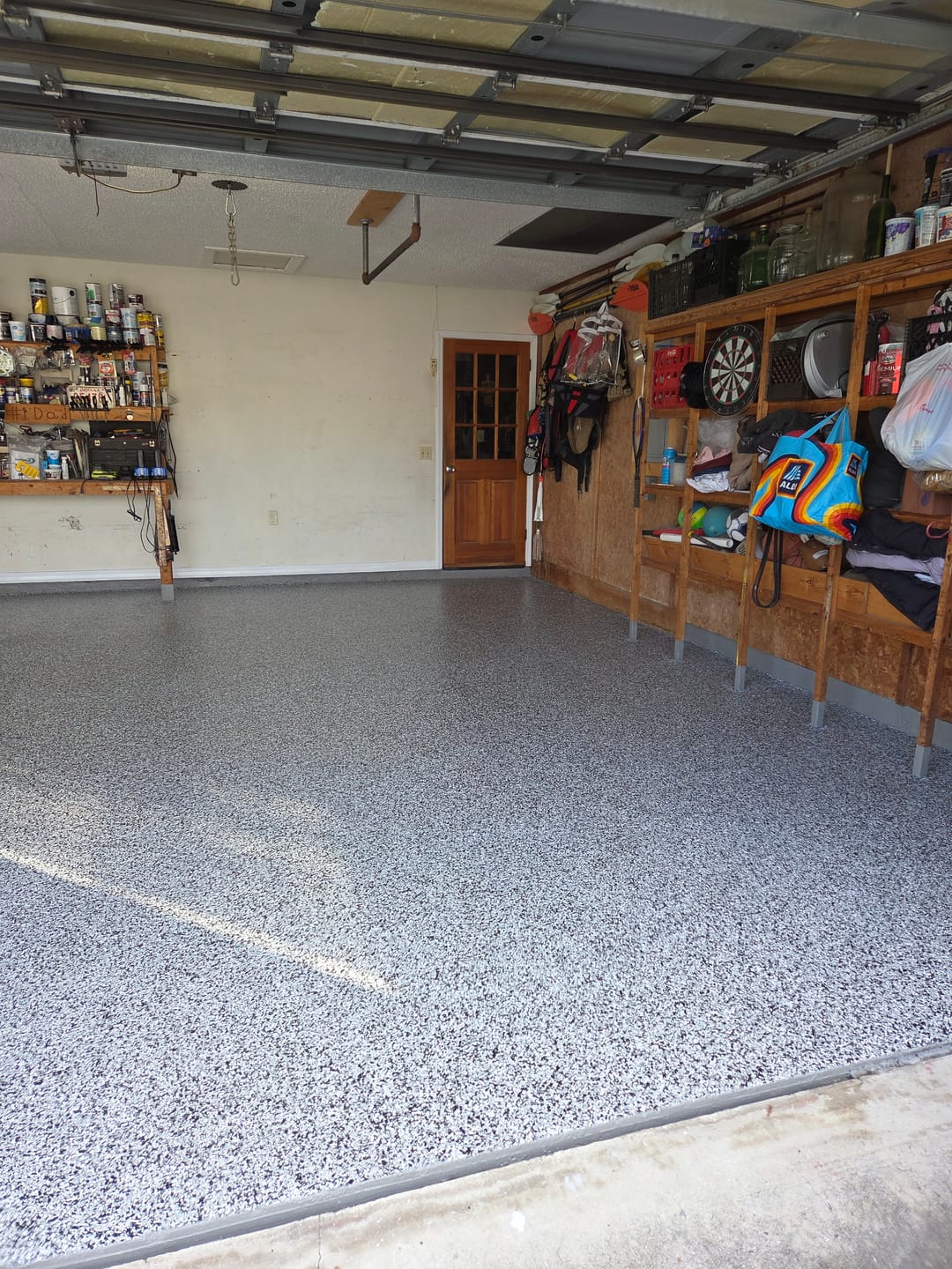 Customer photo review of Flooring Epoxy Resin - Maple Syrup 3 Gal. Kit