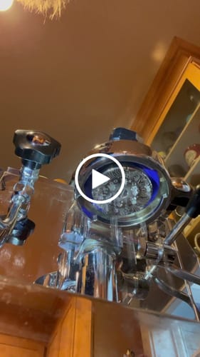 Customer video review of High Diffusion Espresso Shower Screen - LM, E61, HX, MV