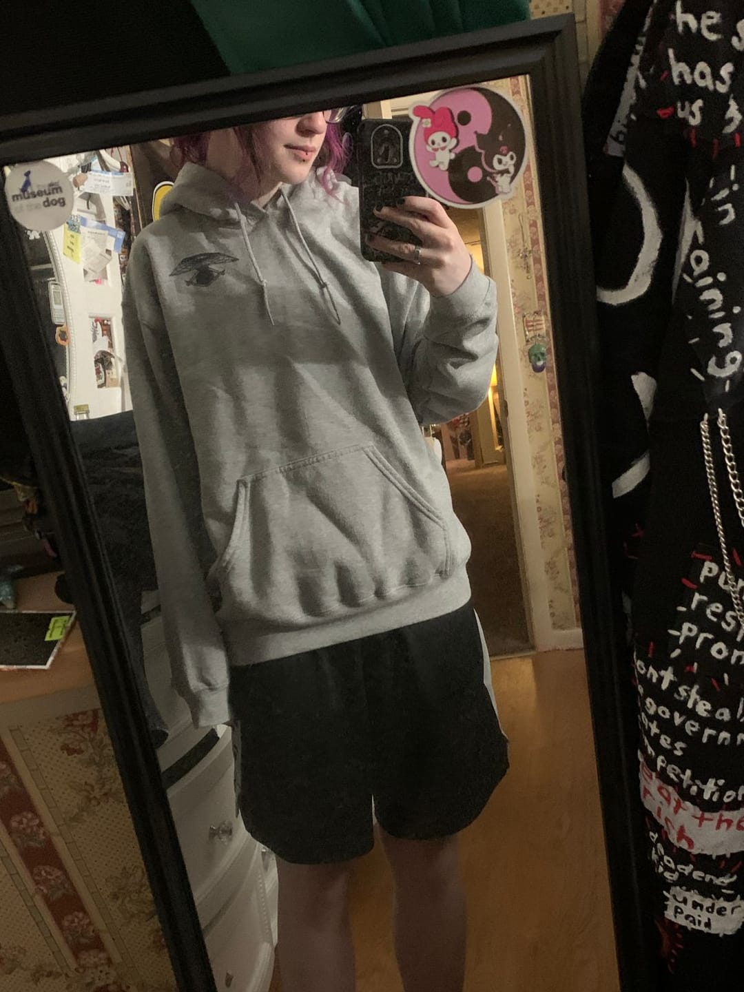 Customer photo review of Illusion of Separateness Hoodie