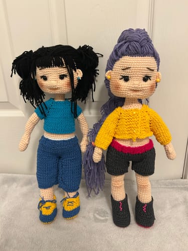 Customer photo review of YarnArt Jeans