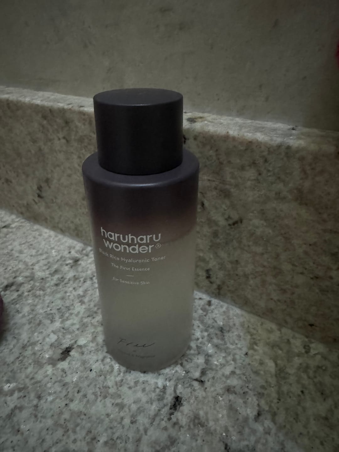 Customer photo review of Black Rice Hyaluronic Toner / / Free of Alcohol & Fragrance