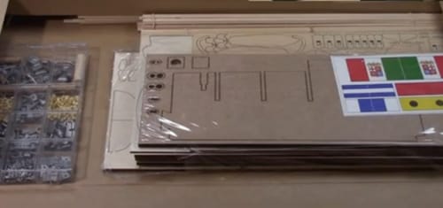 Reseña con foto de un cliente sobre Maqueta Barco Amerigo Vespucci Basic