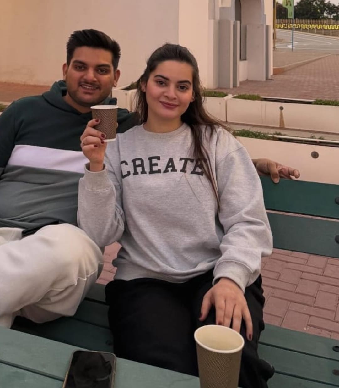 Customer photo review of Create Relax Fit Winter Tracksuit