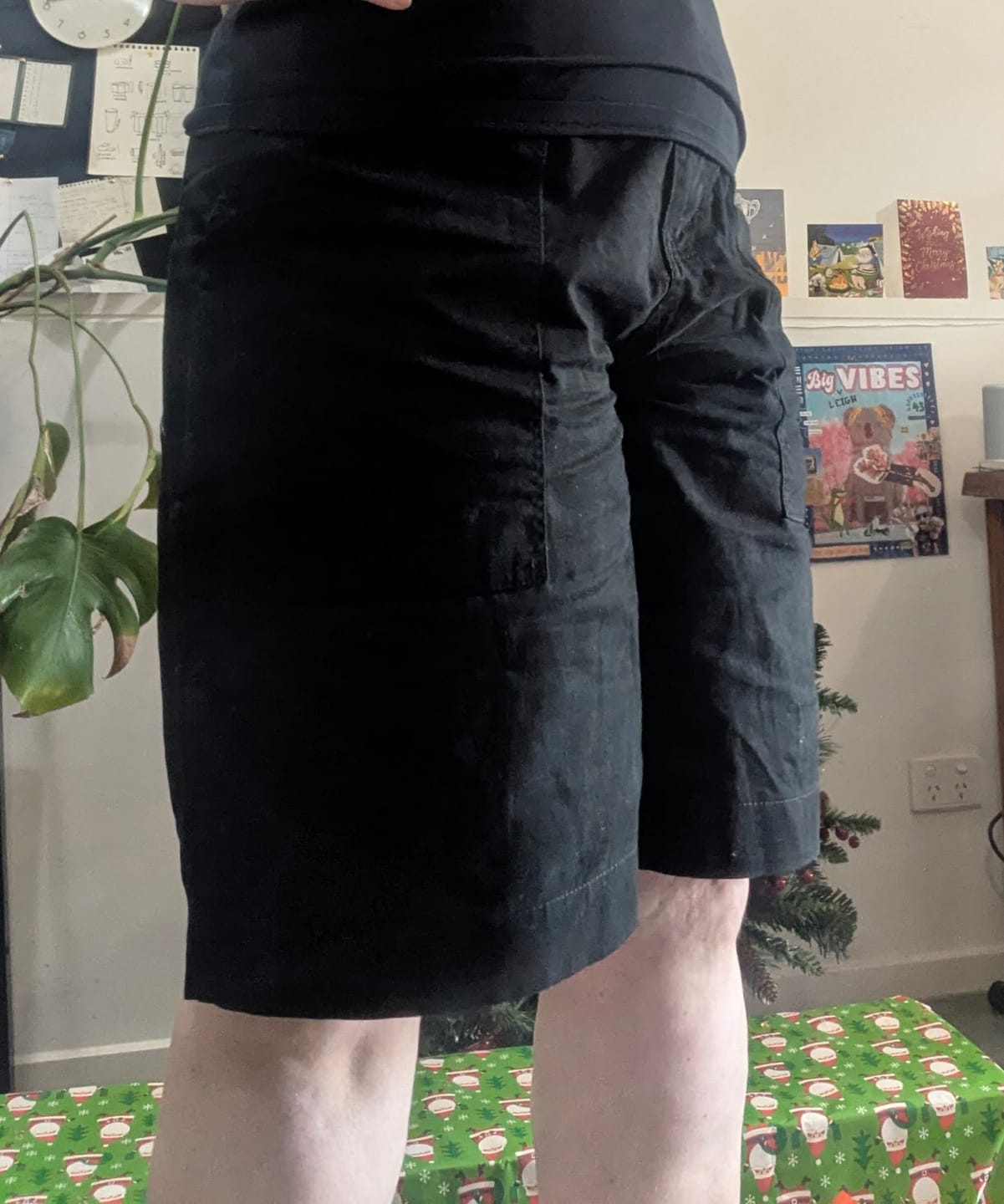 Customer photo review of Long Shorts