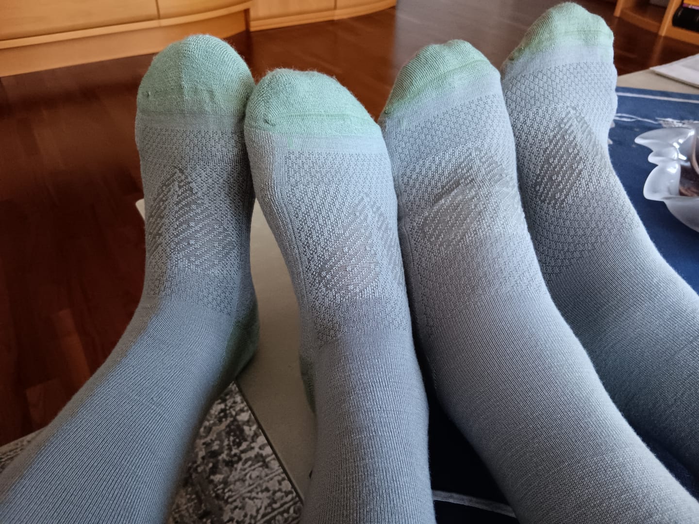 Customer photo review of BERGMENSCH® Merino Wandersocken