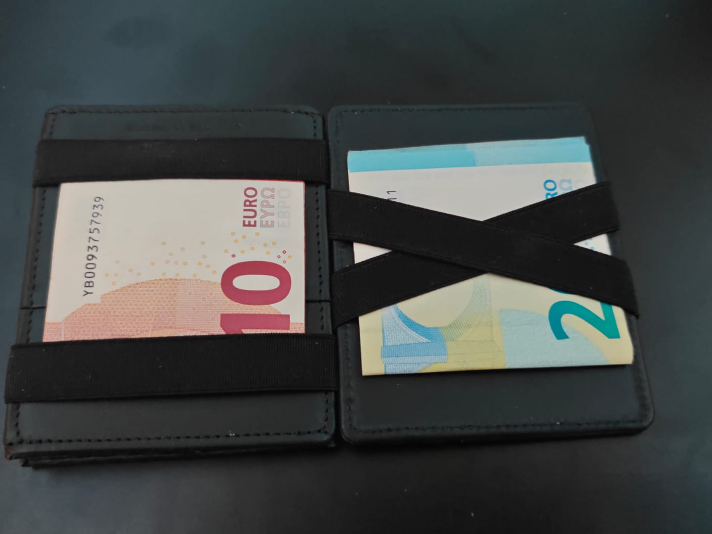Customer photo review of Flap Boy - Magic Wallet with Coin Pocket
