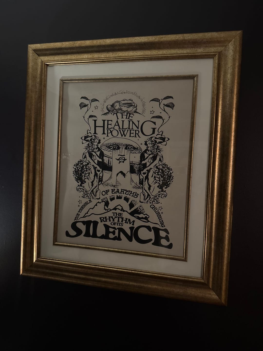 Customer photo review of The Rhythm of Silence Print