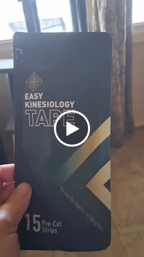 Customer video review of Easy Kinesiology Tape (30-Day Supply)