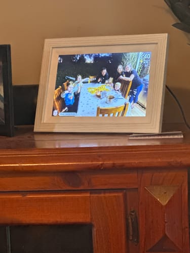 Customer photo review of Digital Photo Frame