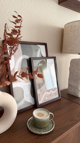 Customer photo review of Abstract Green No1