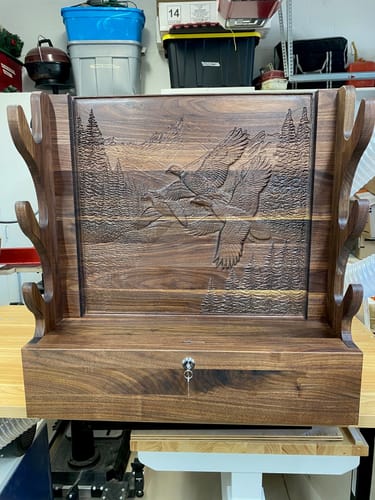 Customer photo review of Walnut Panel