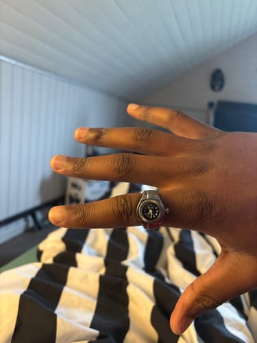 Customer photo review of MILANO RING | SILVER BLACK