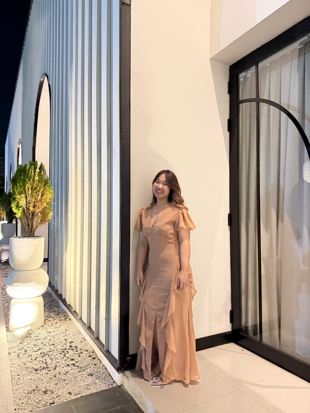 Customer photo review of 2 INCHES POSIE GLASS SLINGBACK