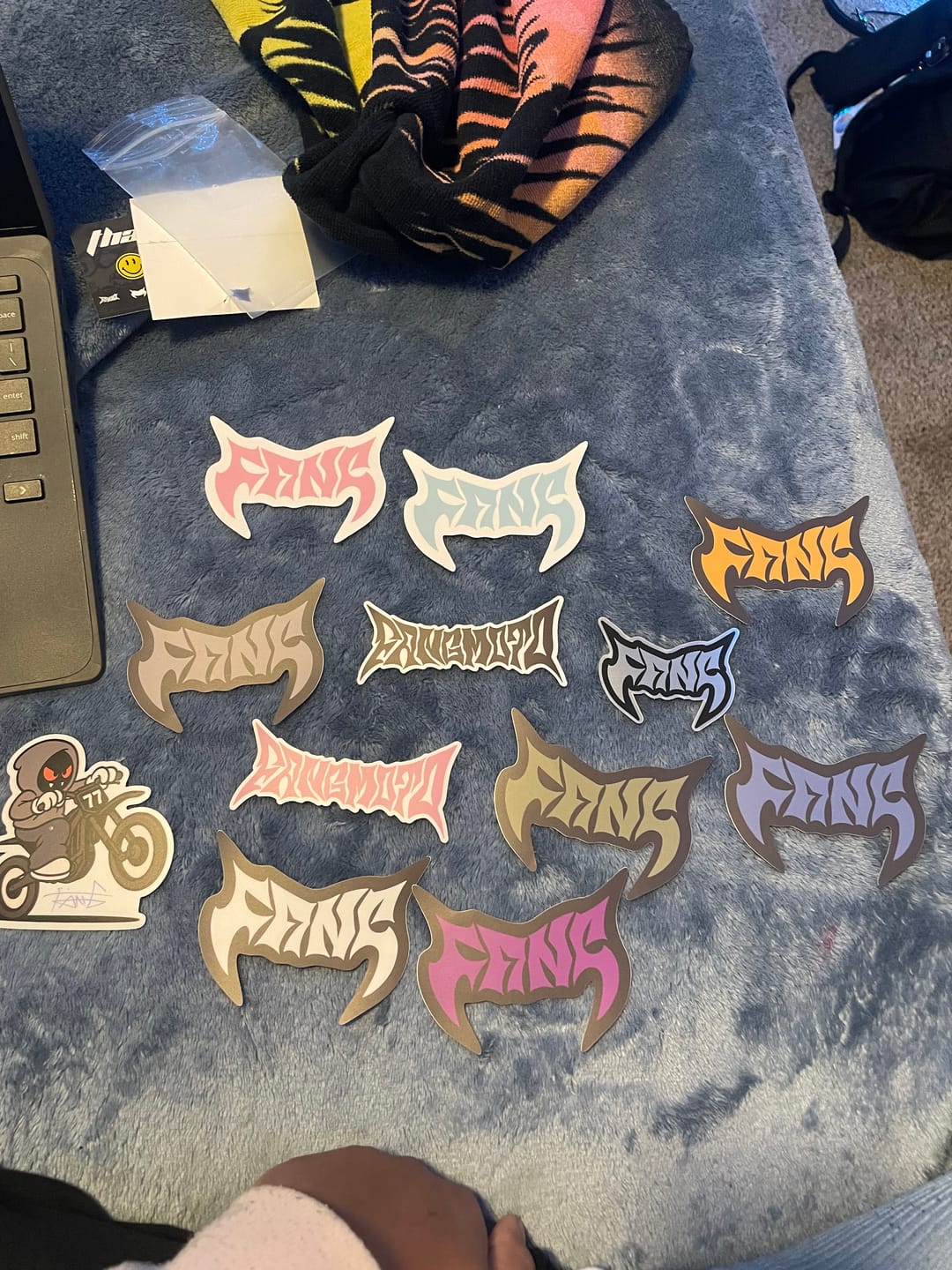 Customer photo review of Mystery Sticker Pack