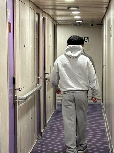 Customer photo review of Zip Hoodie Premium Blanks 330GSM Sport Grey