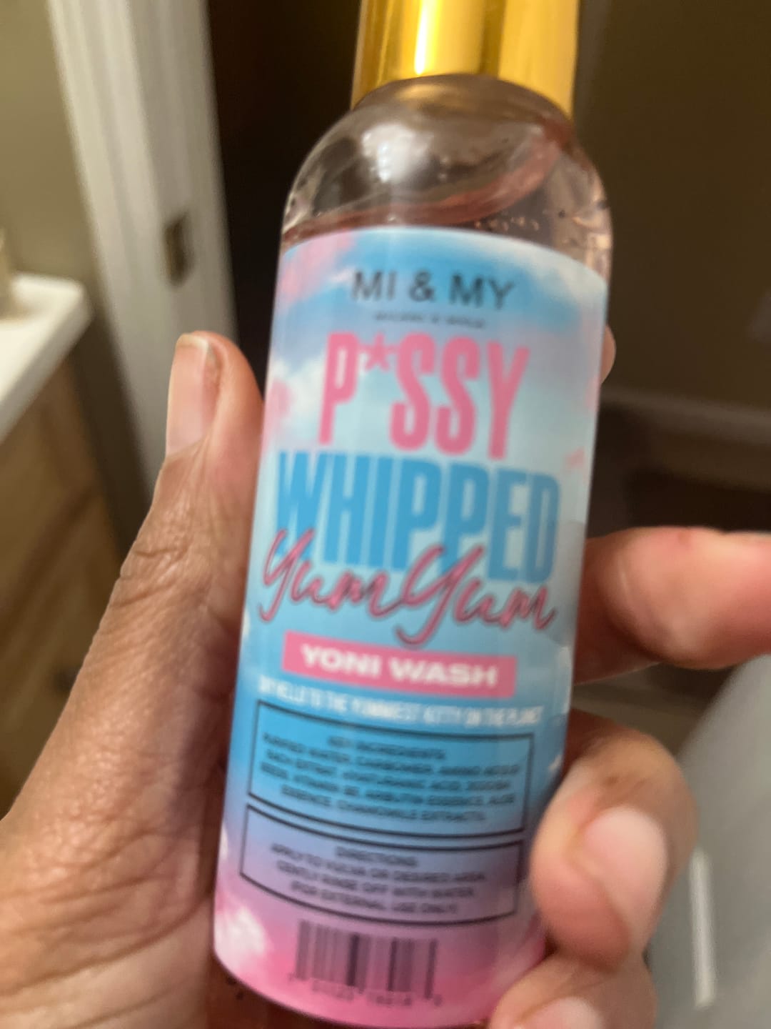 Customer photo review of P*ssy Whipped Yum Yum Yoni Wash