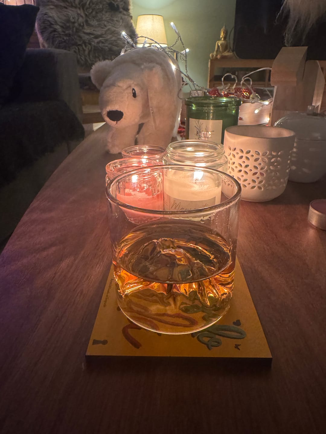 Customer photo review of Suisei - Handmade Japanese EDO Whiskey Glass
