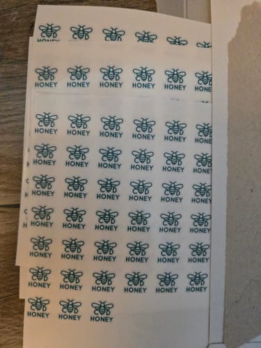 Customer photo review of Print Custom Stickers