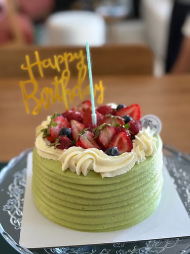 Customer photo review of 【LIMITED EDITION】Strawberry Matcha Christmas Cake