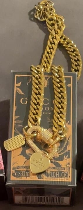 Customer photo review of Lover Charm Necklace
