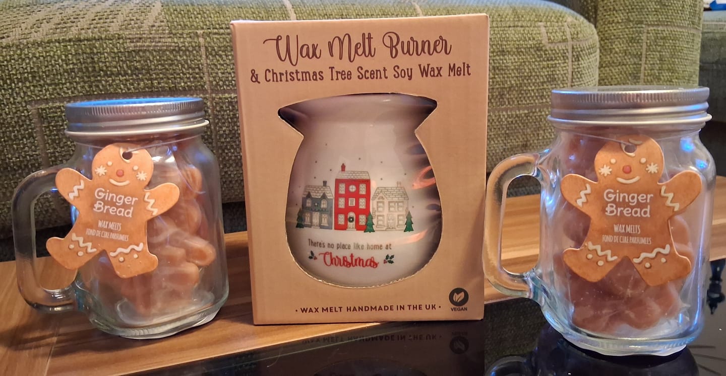 Customer photo review of Lebkuchen Männchen Duftwachs im Glas – Weihnachtsduft