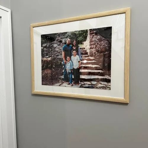 Customer photo review of Custom Memory Photo Puzzle