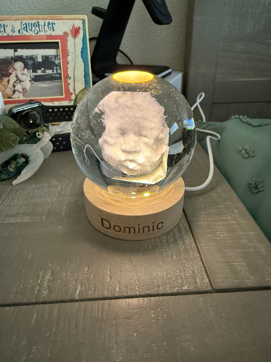 Customer photo review of Ashton Memory Globes