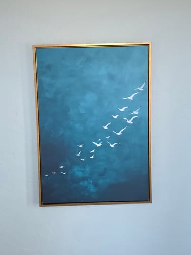 Customer photo review of Seabound Print