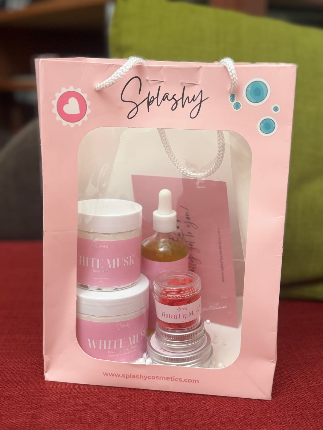 Customer photo review of Splashy™ Body Oil