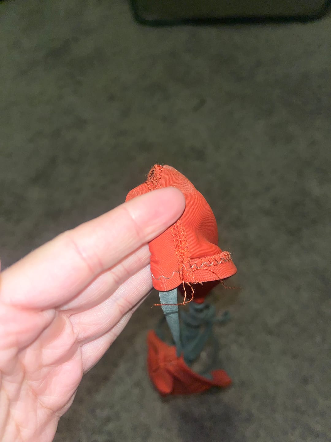 Customer photo review of Adjustable Bikini Bottoms - Tangerine