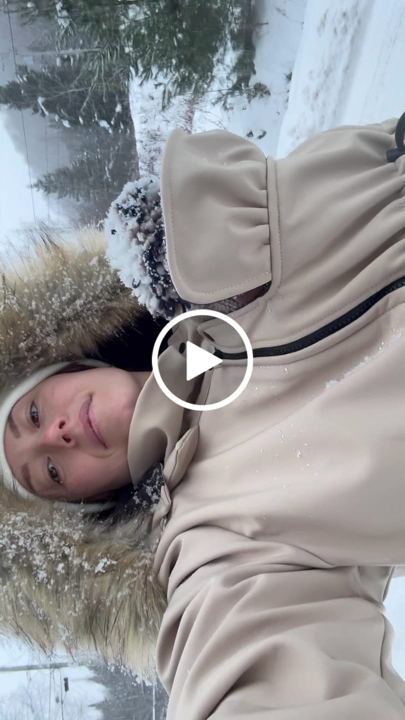 Customer video review of Manteau d'hiver 3 en 1 avec rallonge