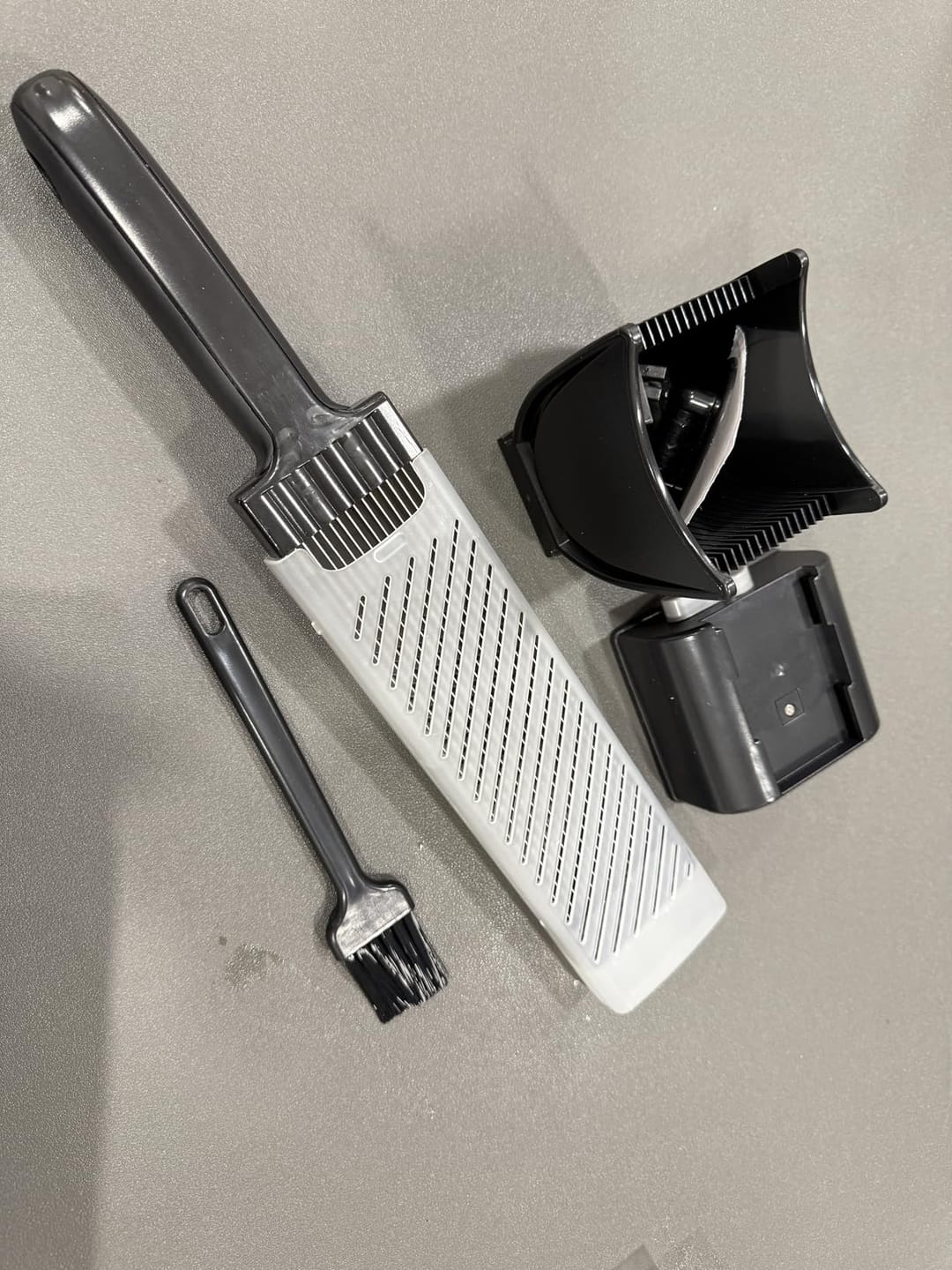 Customer photo review of Manual Meat Slicer & Knife Sharpener Set – Stainless Steel, Perfect for Beef, Pork, Lamb – Ideal for Home Cooking & BBQ, Black