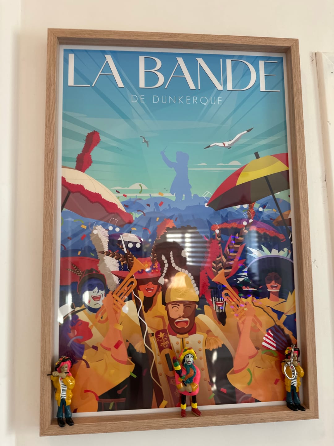 Customer photo review of AFFICHE CARNAVAL DE DUNKERQUE - LA BANDE