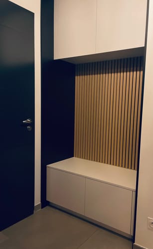 Customer photo review of Panneau acoustique en bois | Chêne Naturel | De première qualité