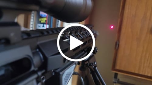 Customer video review of 223 REM Bore Sight Cartridge