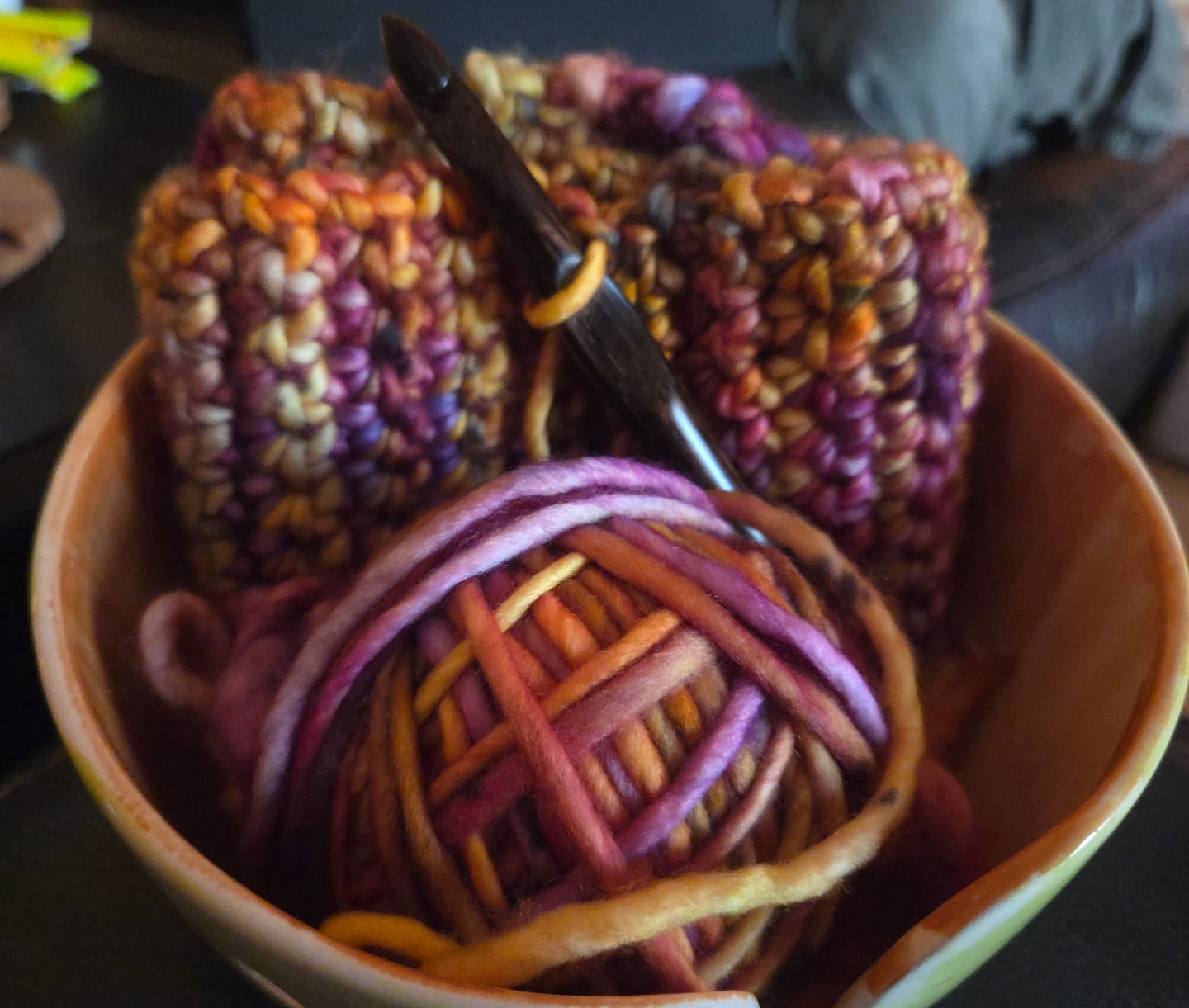 Customer photo review of Manos del Uruguay Franca Yarn